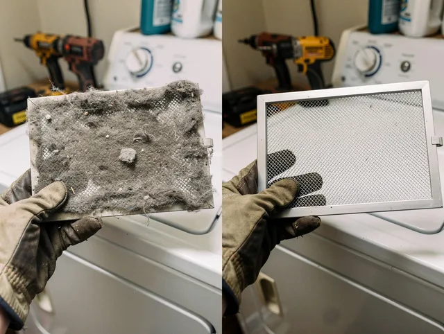 Professional lint trap cleaning by Fountain Valley Dryer Vent Cleaning in Fountain Valley