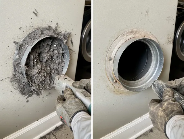 Professional clogged vent cleaning by Fountain Valley Dryer Vent Cleaning in Fountain Valley