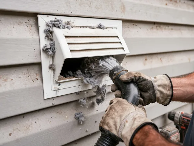 Professional dryer vent cleaning by Fountain Valley Dryer Vent Cleaning in Fountain Valley