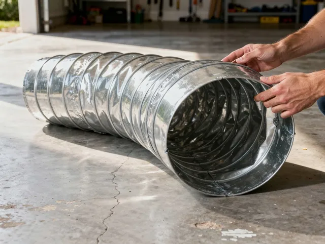Fountain Valley Dryer Vent Cleaning specialist using advanced equipment for thorough duct cleaning in Fountain Valley