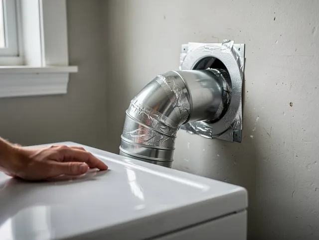 Fountain Valley Dryer Vent Cleaning expert performing professional dryer vent repair and installation in Fountain Valley
