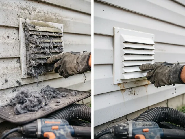 Residential dryer vent cleaning by Fountain Valley Dryer Vent Cleaning in Fountain Valley